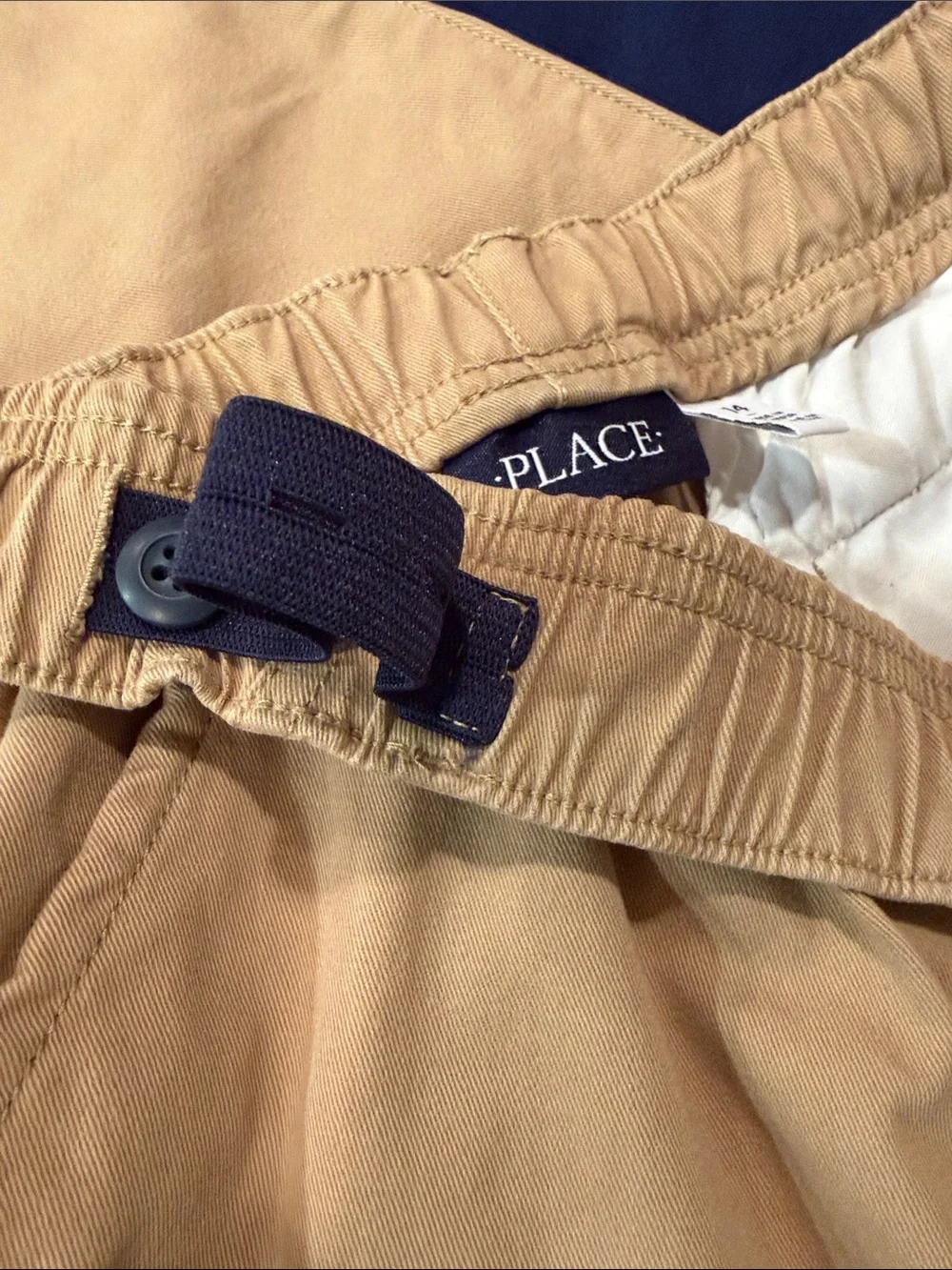 Place Boys Cream Khaki Casual Pants